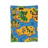Stardew Valley Town Map Blankets Soft Warm Flannel Throw Blanket Bedding for Bed Living Room Picnic Travel Home Sofa