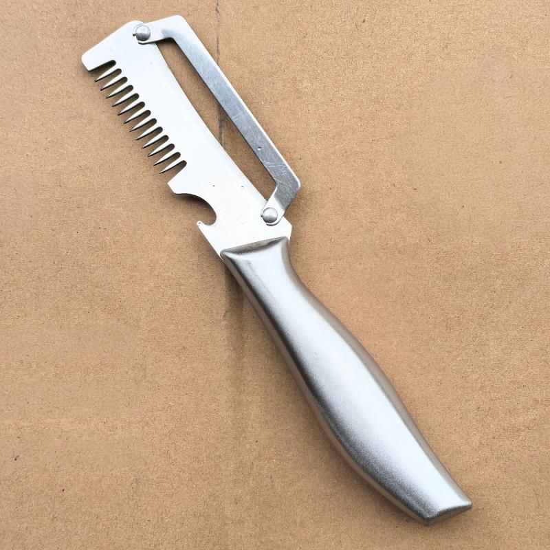 Stainless Steel Peeler With Bottle Opener Blade And Labor Saving Design For Home Kitchen Vegetable Fruit Peeling Tools