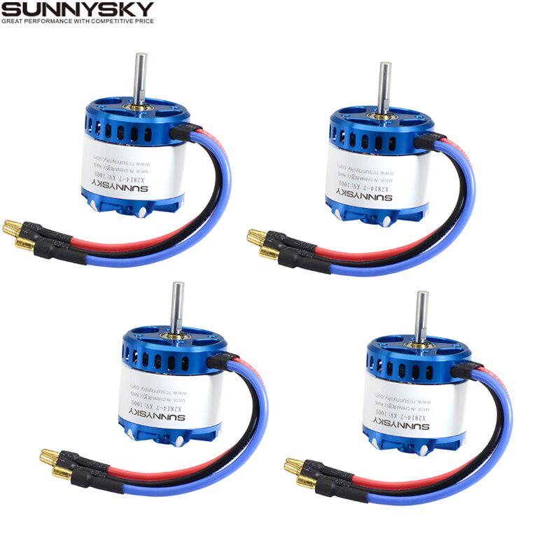 SunnySky X2814 III 1000KV Outrunner External Rotor Brushless Motor for RC Aircraft Quadrocopter
