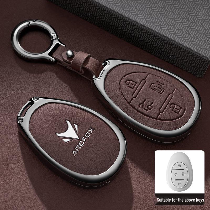 BAIC ARCFOX Key Case for T6, S6, New Alpha, T5/S5: Premium Car Key Shell