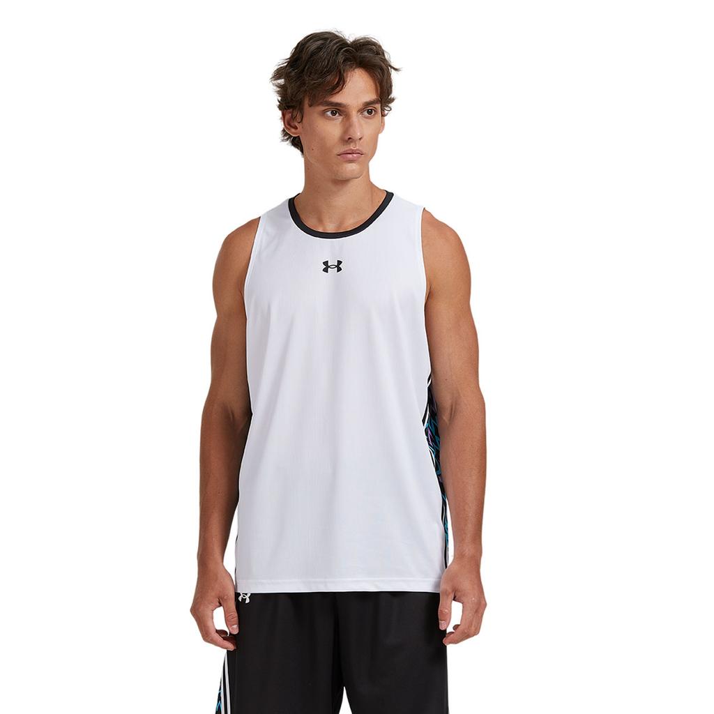 Under Armour SS24 Daily Casual Running Fitness Training Quick-Dry Breathable Sleeveless Tank Top Unisex Tops White 24500111-100