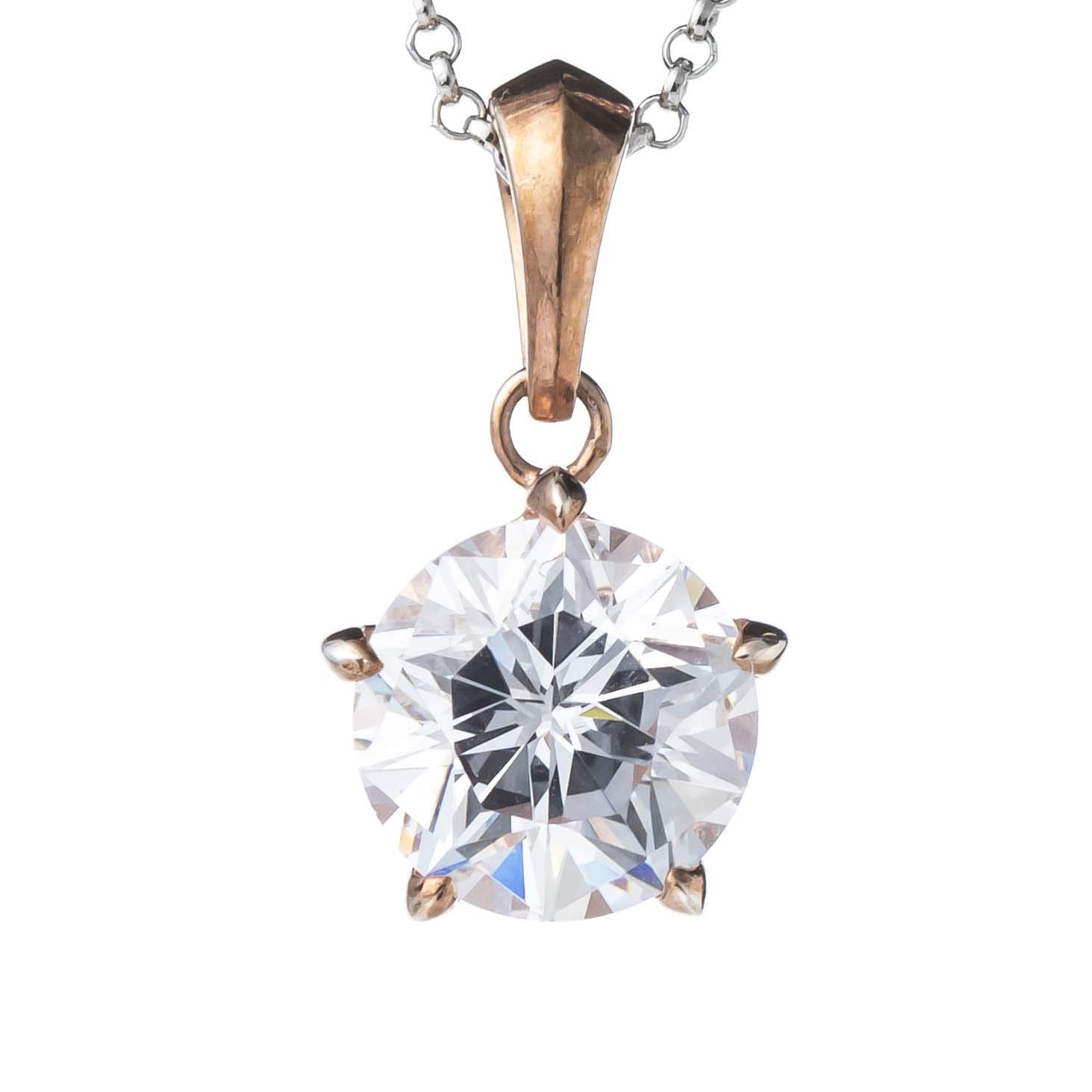 

[Wish upon a star Twinkle] Round Top Single 8mm WUST-1710 Pink Gold