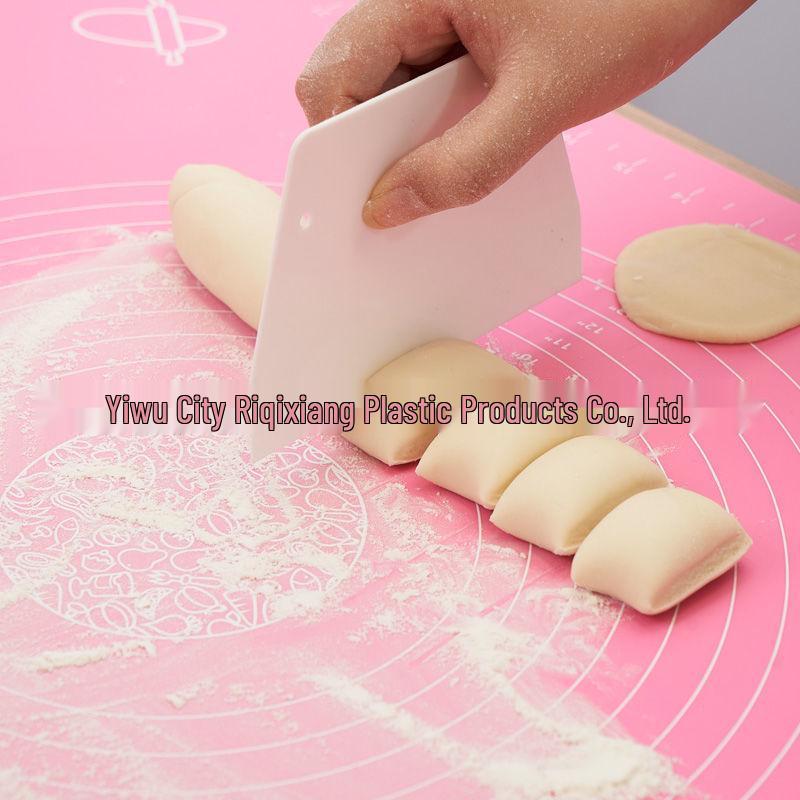 Verdickte Lebensmittelqualität Silikon Knet- und Backmatte - Multifunktionale Küchen-Schneide- und Rollmatte