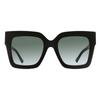 Jimmy Choo Women S Square SunglaSSeS Edna 8079o Black 52mm 8079o