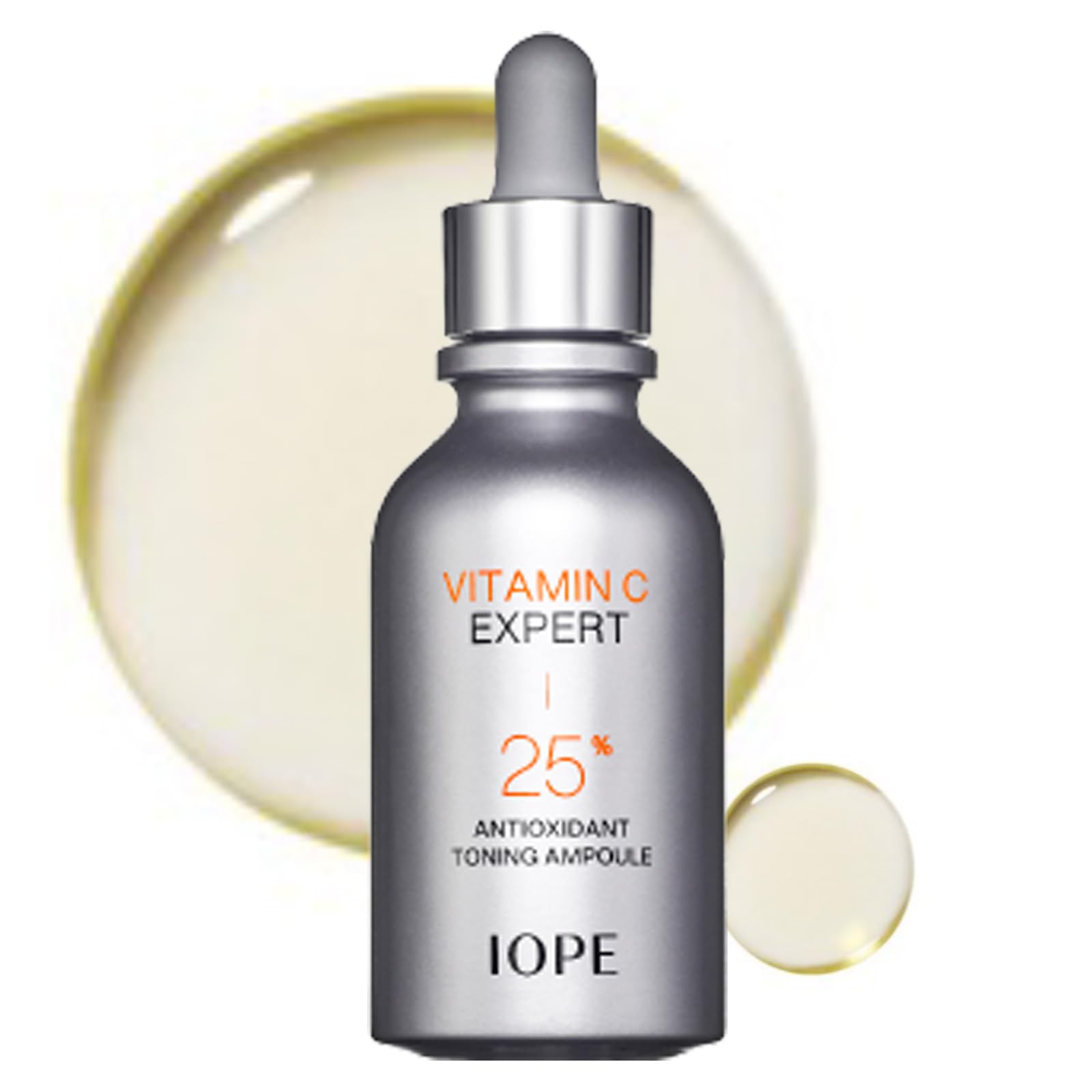 

Официальная тонизирующая сыворотка IOPE Vitamin C Expert для и корейская косметика 25% ампула, 23 мл, упругость, увлажнение, эластичность, уход за кожей,