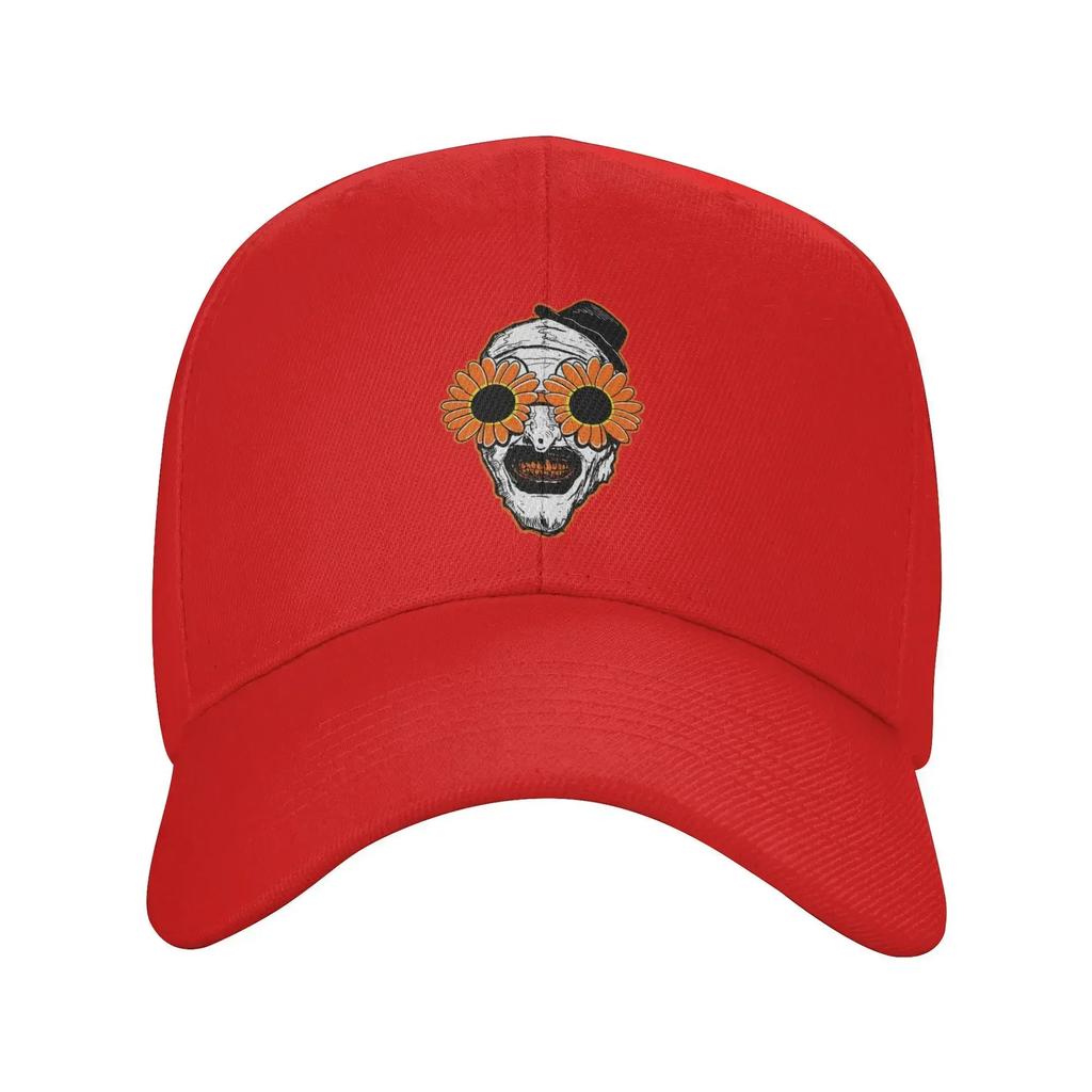 Sunflower Sunglasses Terrifier Golf Cap Classic Sun Cap For Men Women Adjustable Casual Headwear