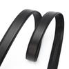 Frosted Automatic Buckle Edge Two-Layer Cowhide Belt, Business And Leisure Men'S Trendy Belt