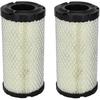 2Pcs Air Filter for Kubota K1211-82320 1G659-11222, Kawasaki 11013-7048 11013-1290, John Deere M113621, Toro 108-3811, Kohler 25 083 02-S, Donaldson