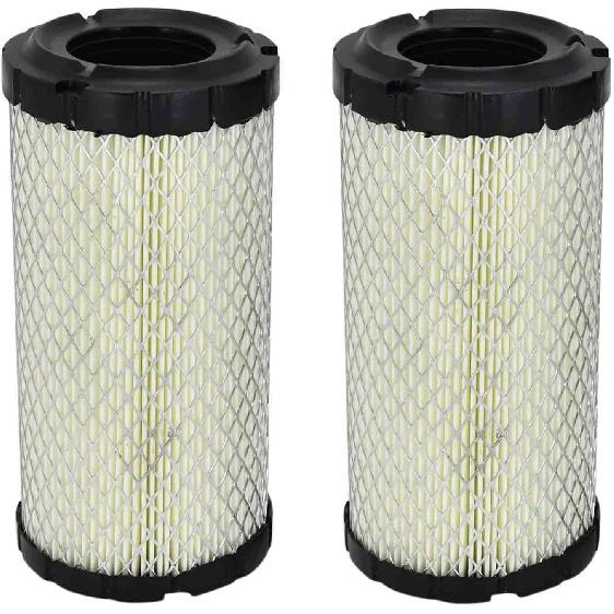 2Pcs Air Filter for Kubota K1211-82320 1G659-11222, Kawasaki 11013-7048 11013-1290, John Deere M113621, Toro 108-3811, Kohler 25 083 02-S, Donaldson