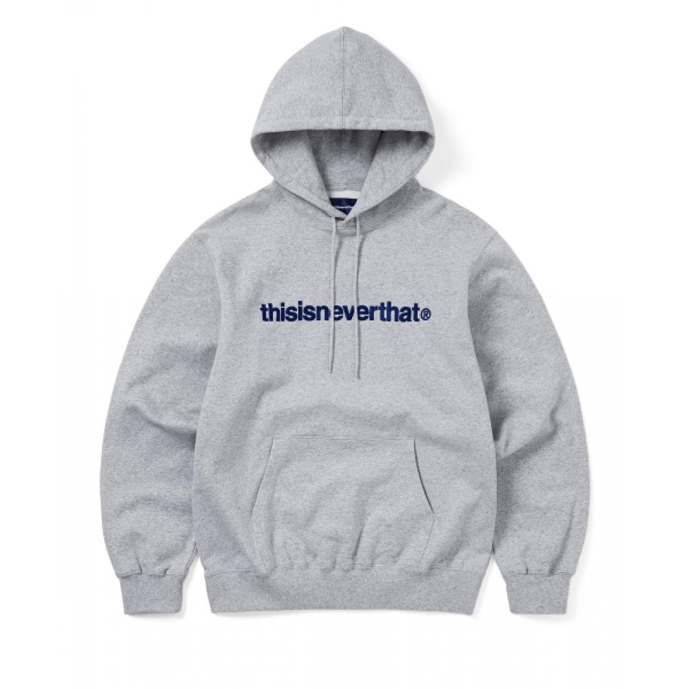 ThisisneverThaT T Logo Hoodie heaTher Grey XL 11200₽