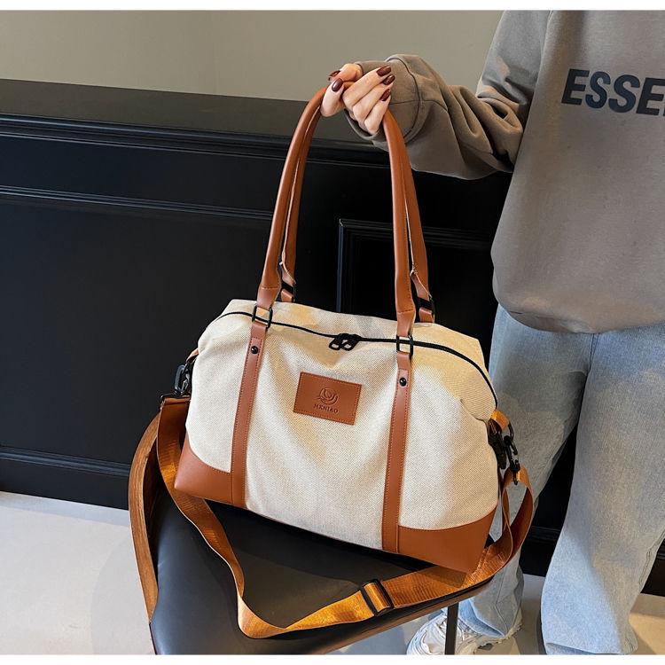 Women s Large Capacity Lightweight Crossbody Travel Bag for Short Trips and Sports