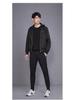 Men's Urban Casual Two-Way Jacket with Detachable Hood
