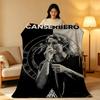 Music C-Canserbero Throw High-Density Short Plush Blanket Soft Skin-Friendly for Sofa Nap Air-Conditioned Room