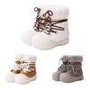 Spot fur integrated snow boots women's 2025 winter new versatile small thick-soled non-slip warm cotton boots
