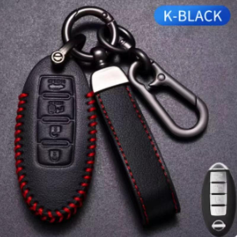 4 buttons Car Key Case Cover for Nissan Leaf Micra Qashqai J11 J10 X Trail T32 Versa Note Patrol Key Fob Cover Accessories