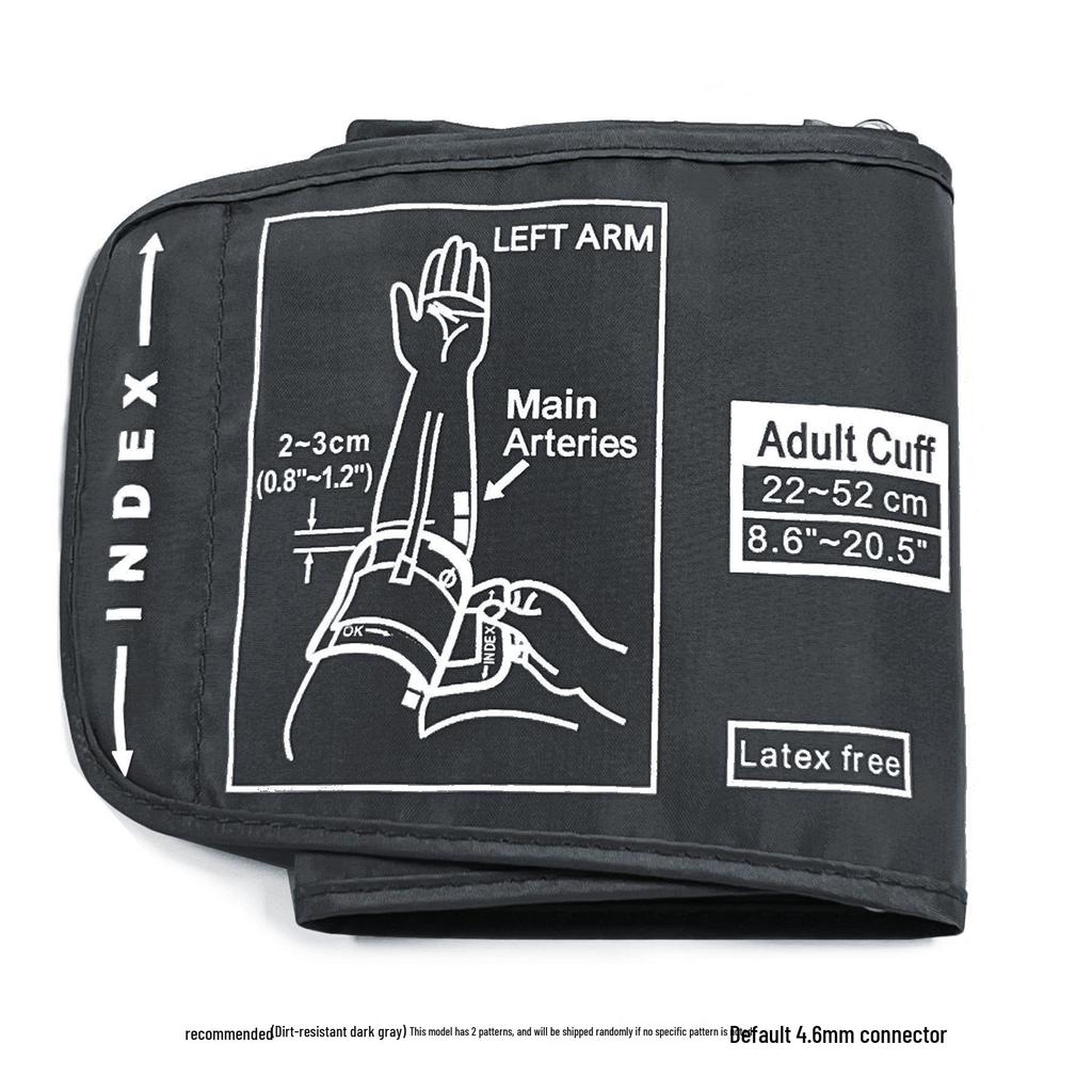 Upper Arm Blood Pressure Monitor with Extended Cuff