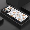For iPhone 16 Pro Max Phone Case For iPhone 16e 15 14 13 12 Pro Max Plus 11 XR XS Flower Print Phone Case TPU Soft Shockproof Case Cover