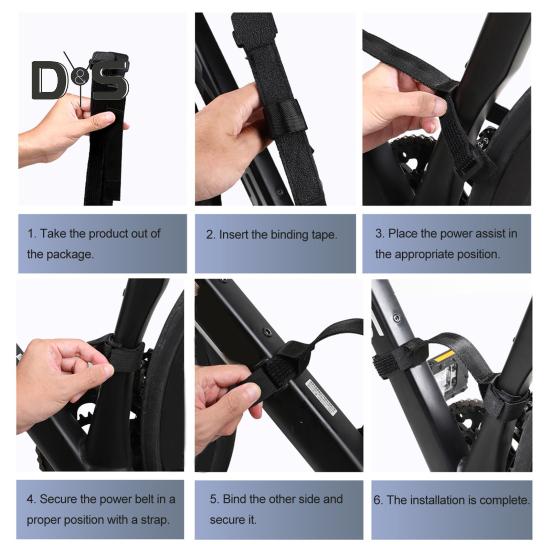 Fahrradgriffgurt, strapazierfähiges Nylongewebe, universell klappbar, für Mountainbike, Rennrad, Rahmen, Tragegurt, Träger, Heber, Gürtel, Fahrradzubehör