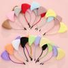 Cute Furry Cat Ears Headband Fancy Dress Hairband Women Girls Cosplay Headwear Costume Party Hair Accessories