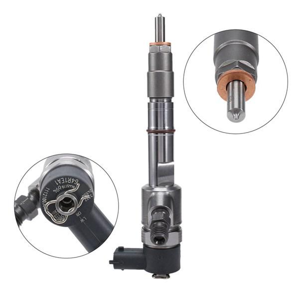 Automotive Diesel Fuel Injector Nozzle, Silver/Black, Metal