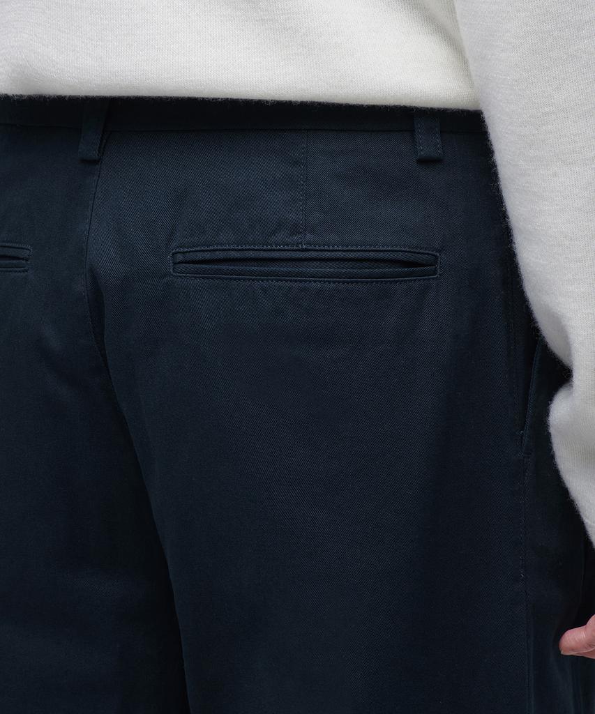 MUSINSA STANDARD Two-Tuck Wide Chino Pants [Navy]