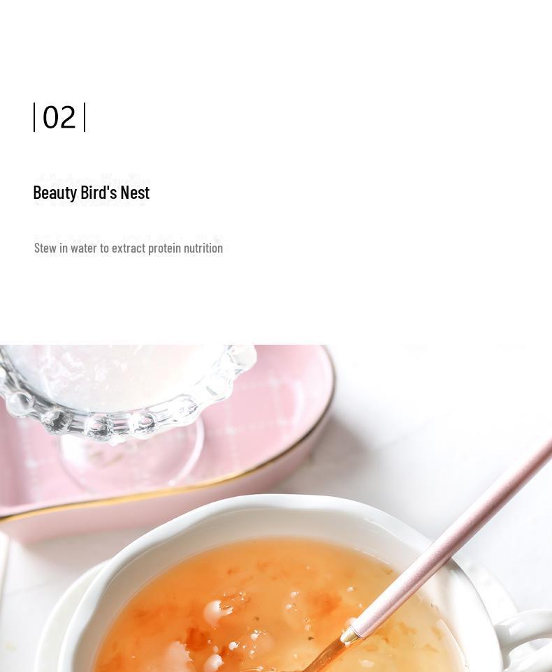 Bird's Nest Mini Electric Stew Pot - Waterproof Ceramic, Health Stew, Small Household Appliance, Gift