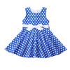 Kids Girls Vintage Dress Polka Dot Princess Swing Rockabilly Party Dresses