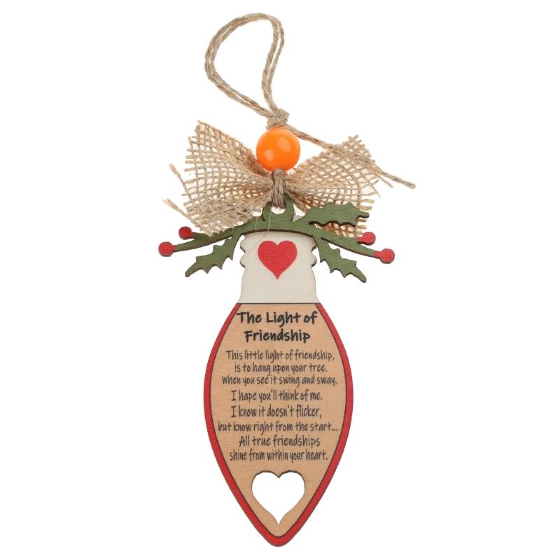 Christmas Friendship Ornaments for Christmas Tree Decorations Christmas Present Gift for Friends Besties BFFWomen