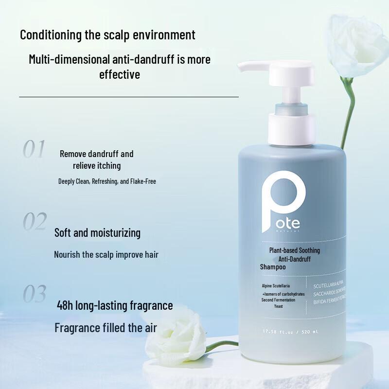 Barthee Plant Enzyme Anti-Dandruff Shampoo