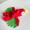 Big Eyed Turkey Shaped Dog Hooded Transformation Outfit Wings Plush Dog Coat  Festival