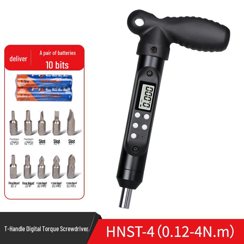 HEMUELE HWMU Digital Torque Screwdriver: High Precision, Adjustable, with Batch Head