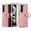 Luksusowe galwanizowane etui Fold7 do Samsung Galaxy Z Fold 7 6 5 4 Damskie etui ochronne z osłoną ekranu