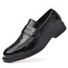 Herren Freizeitschuhe aus Leder neue vielseitige Mode hochwertiges Leder Business Arbeitsschuhe Doudou Schuhe Herren Trend