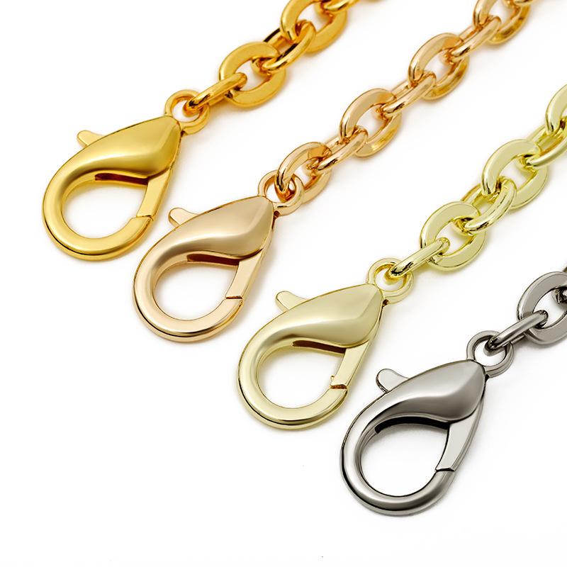 Pure Copper O-Shaped Chain Bag Extension & Decorative Pendant Accessory