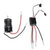 RC 550 12T Brushed Motor BEC 5V2A with 320A ESC High Torsion Brushed Motor for RC Cars Boats