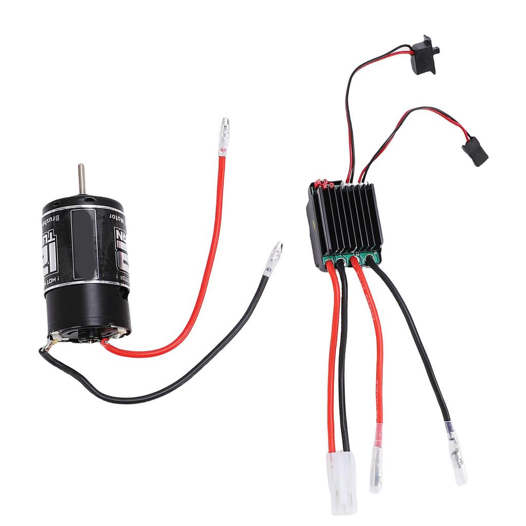 RC 550 12T Brushed Motor BEC 5V2A with 320A ESC High Torsion Brushed Motor for RC Cars Boats