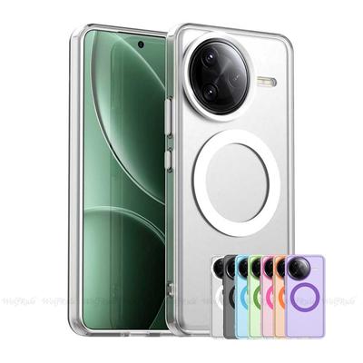 For Poco F7 Pro Case Cover Xiaomi Poco F7 Pro Capas Armor Phone Back Transparent Colour Magnetic Matte Clear Fundas Poco F7 Pro