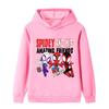 Kinder Kapuzenpullover Spidey und seine erstaunlichen Freunde Cartoon Superheld Kunstdruck Pullover Herbst Winter Freizeit Sportbekleidung für Kinder Tägliche Nutzung