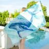 Large Size Pool Towel Quick Drying Microfiber Blanket Bath Towel Oversized Beach Towel  Outdoor