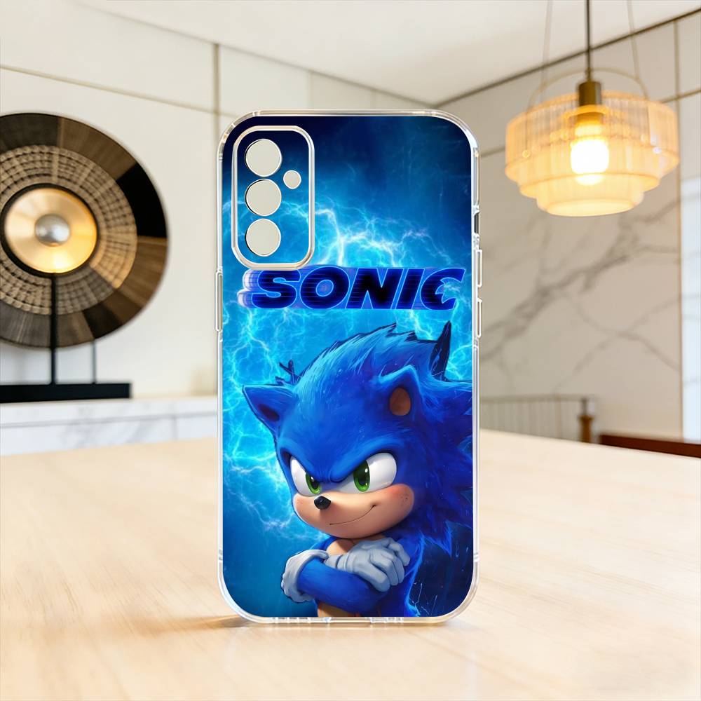 

S-Sonic & K-Knuckles Phone Case Transparent Silicone Soft For SamsungA10,12,20,21S,30,31,40,50,51,52,70,71 Samsung a30 a20