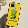 Cartoon Turtle For Realme 13 11 10 12 14 Pro Plus GT 5 6 6T GT7 Pro C67 C61 C53 C51 C21Y C25S C75 C55 Case