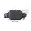 Fishing Pack Water Resistant Crossbody Single Shoulder Bag Multifunctional Outdoor Fishing Tackle Storage Bag Portable