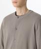 Musinsa Standard Cotton Tencel Essential Round Neck Cardigan [Taupe]
