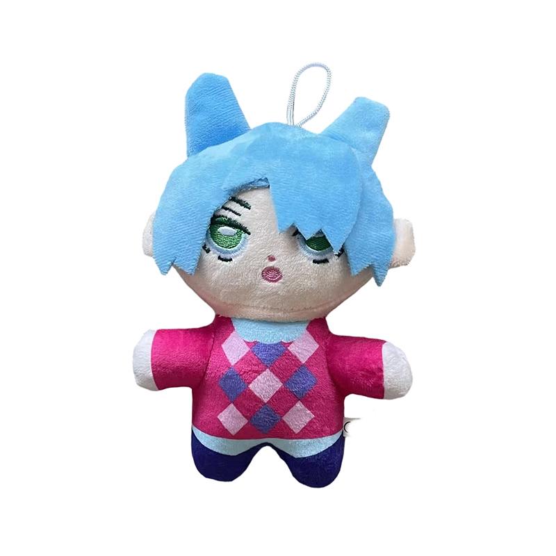 New Anime Demons Hunters Plush Soft Cute Keychain Plushie Cartoon Stuffed Dolls Hunt Girl Group Stuffed For Fans Kids Gifts
