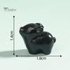 6 ks Mini Pig Figurka Pryskyřice Miniaturní Prase Ornament Planter Dekor Cartoon Mini Pig Socha pro mech Mikrokrajinka Pohádkové zahradní doplňky