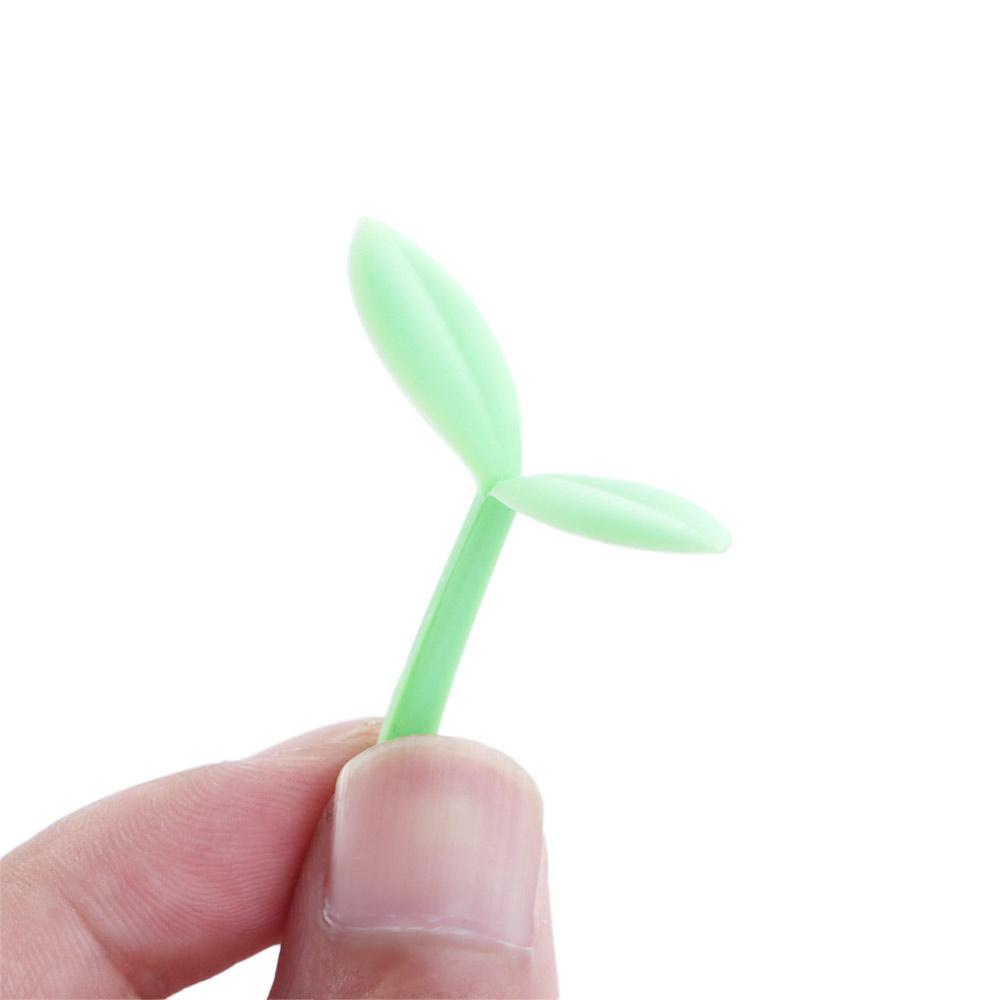Silicone Creative Grass Buds Bookmark Little Leaves Bookmark Sprout Bookmark Little Grass Bud