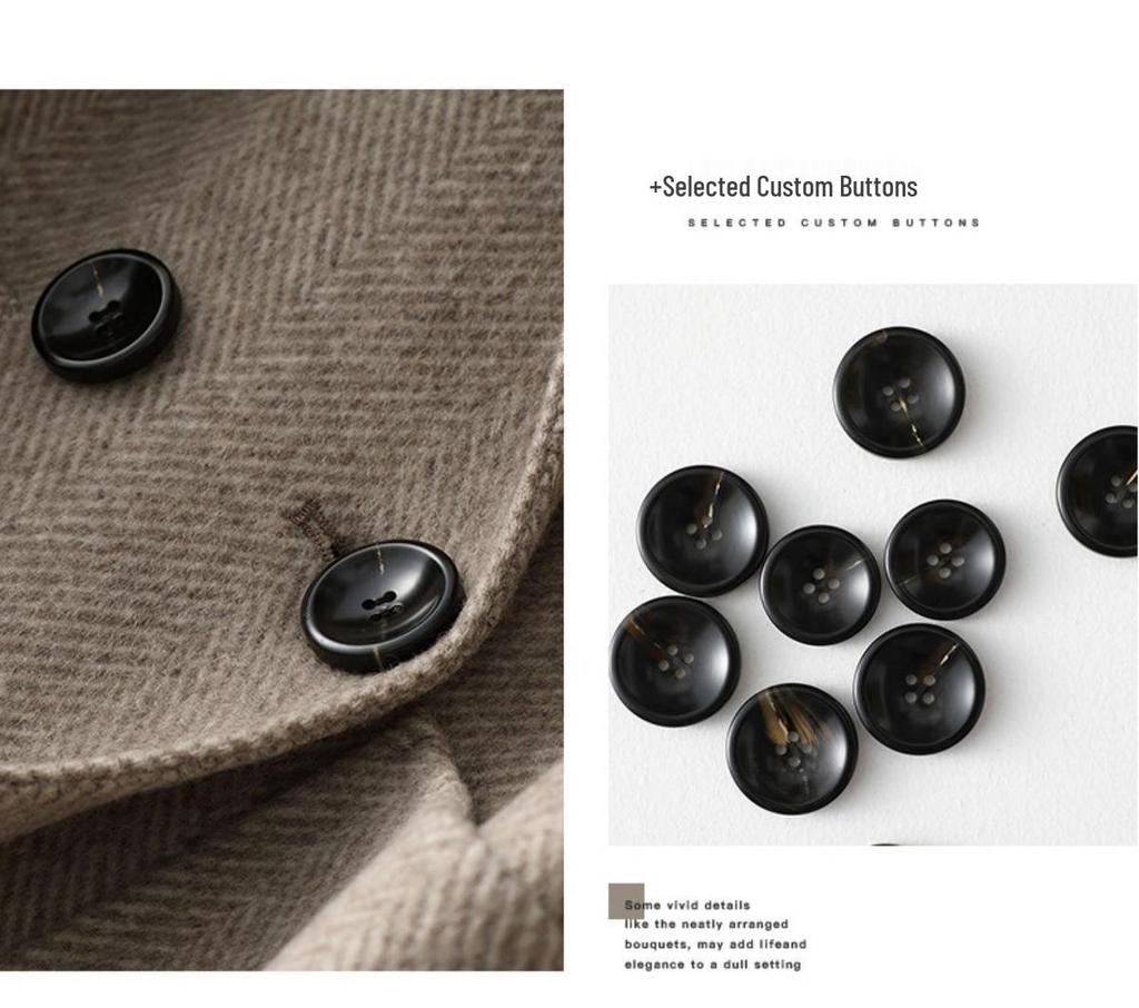 Korean Style Woolen Coat for Women - 2025 Winter Fashion, Loose and Slimming, Chic and Versatile Outerwear