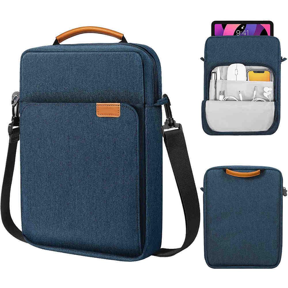 Erweiterbare Crossbody-Umhängetasche für 9-11" und 13,3" Tablets und iPads