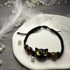 Cute Black Cat Beaded Bracelet For Women Men Black White Beads Cartoon Animal Couple Bracelet Trendy Jewelry Lovers Gift