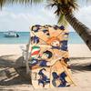 Beach Towel with Haikyu Pattern - soft,absorbent,machine washable Lightweight&Modern,swimming,Travel Essentials